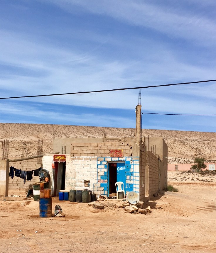 Gazoil station of sahara 