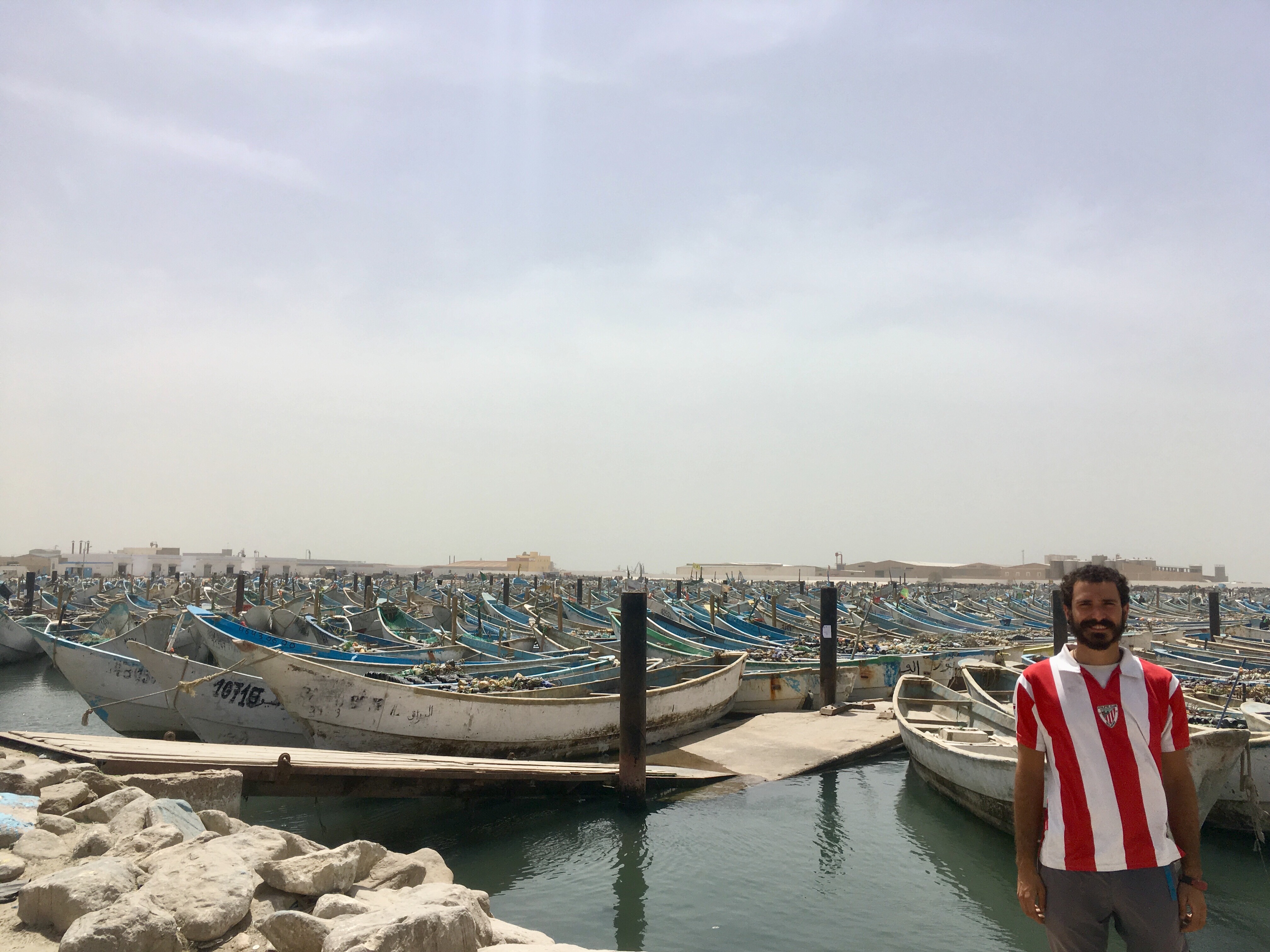 Nuadibu port boats mauritania
