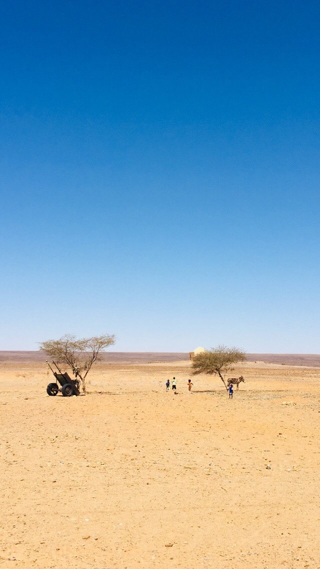 Kids playing Mauritania Atar