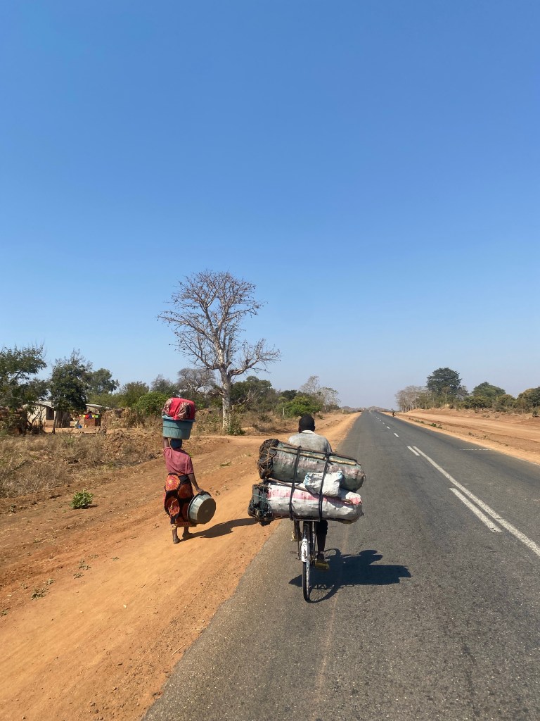 Bikepacking cycle touring cycling Malawi Karonga Nyika Vwaza Nkhata  bicycle Lake