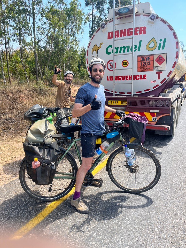 Bikepacking cycle touring cycling Malawi Karonga Nyika Vwaza Nkhata  bicycle Lake