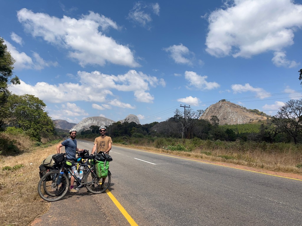Bikepacking cycle touring cycling Malawi Karonga Nyika Vwaza Nkhata  bicycle Lake