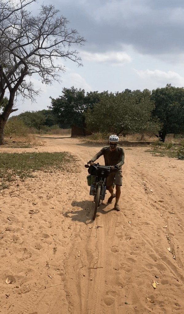 Old Petauke road cycling biking 