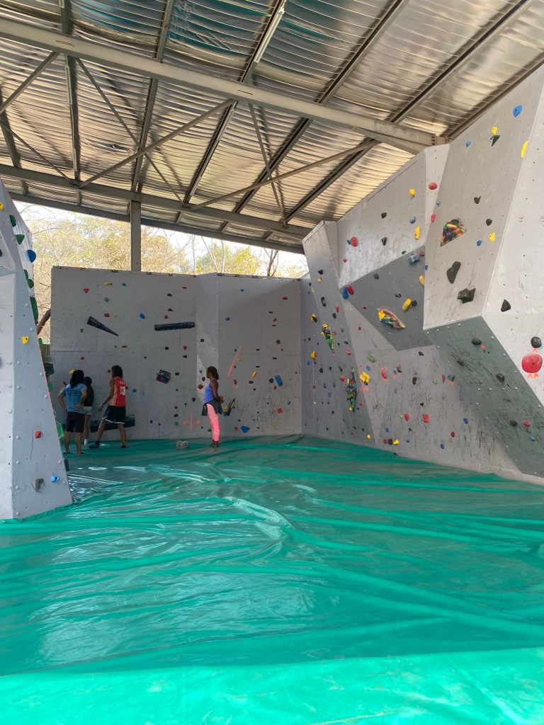 Bouldering gym in Lusaka 