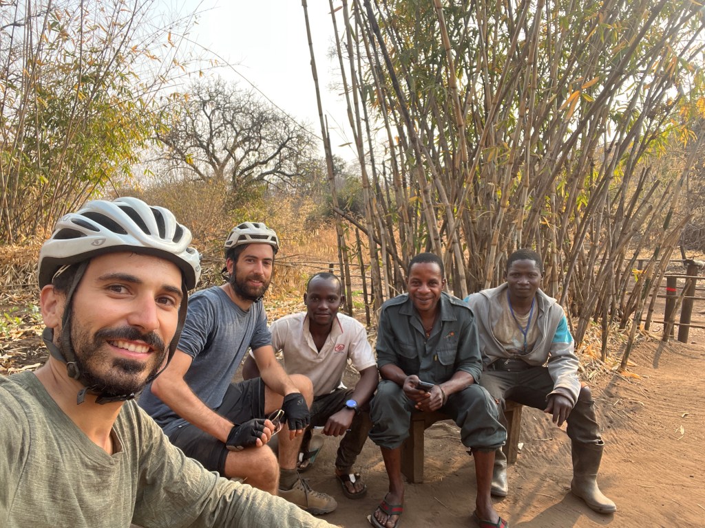 Bikepacking cycling south luangwa gate old petauke road