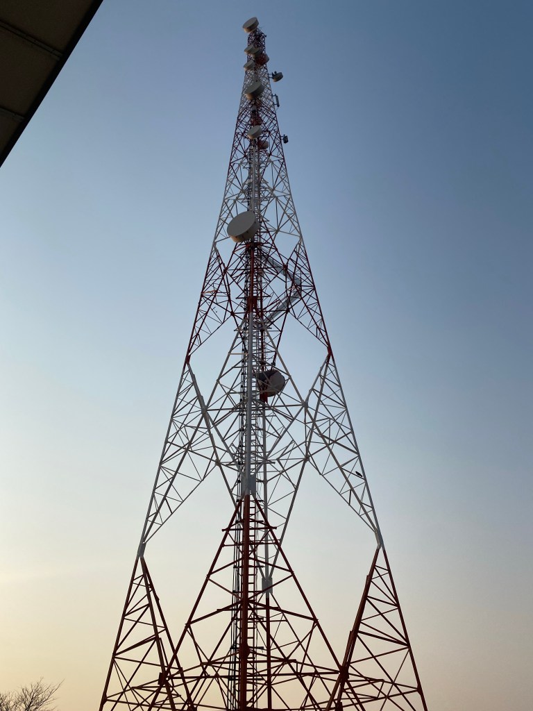 Communication antenna in Botswana 